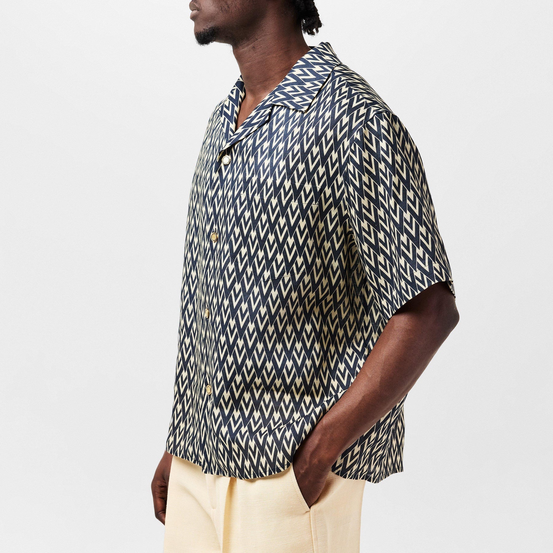 Linen Bowling Shirt