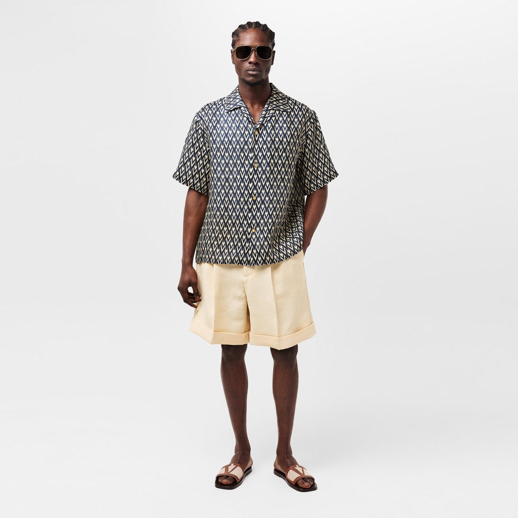 Linen Bowling Shirt
