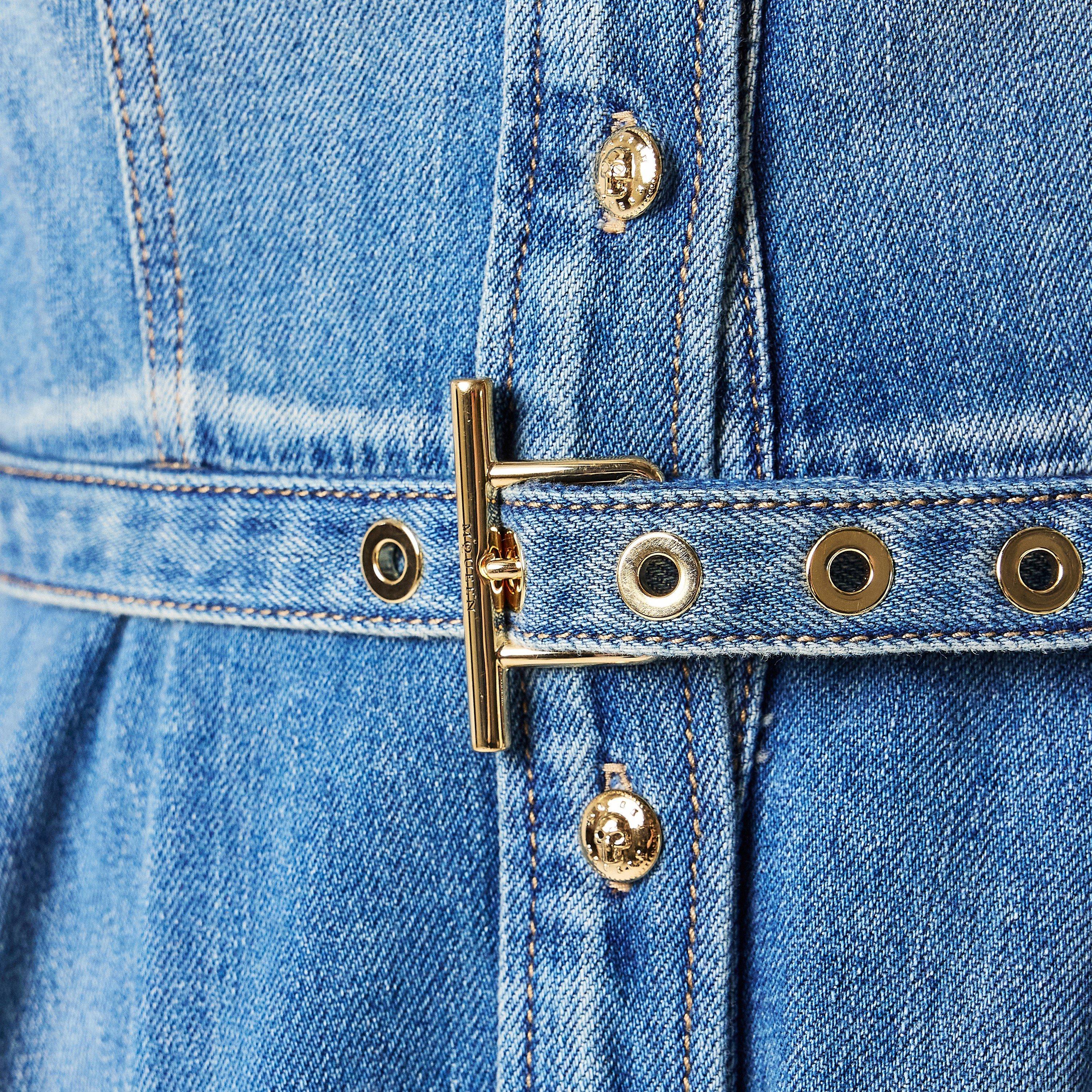 Denim Shirt Dress