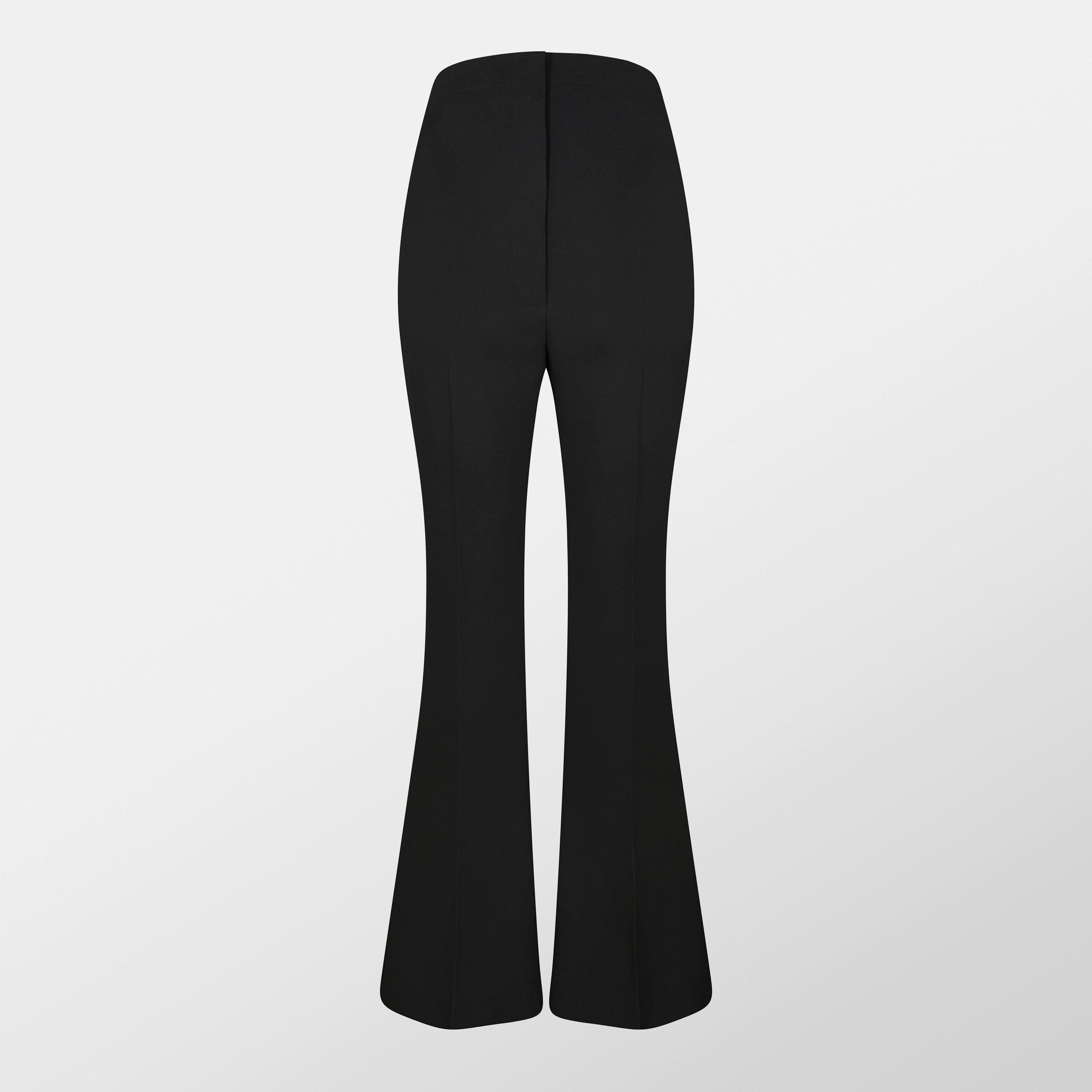 Fold Over Waist Tailored Trousers