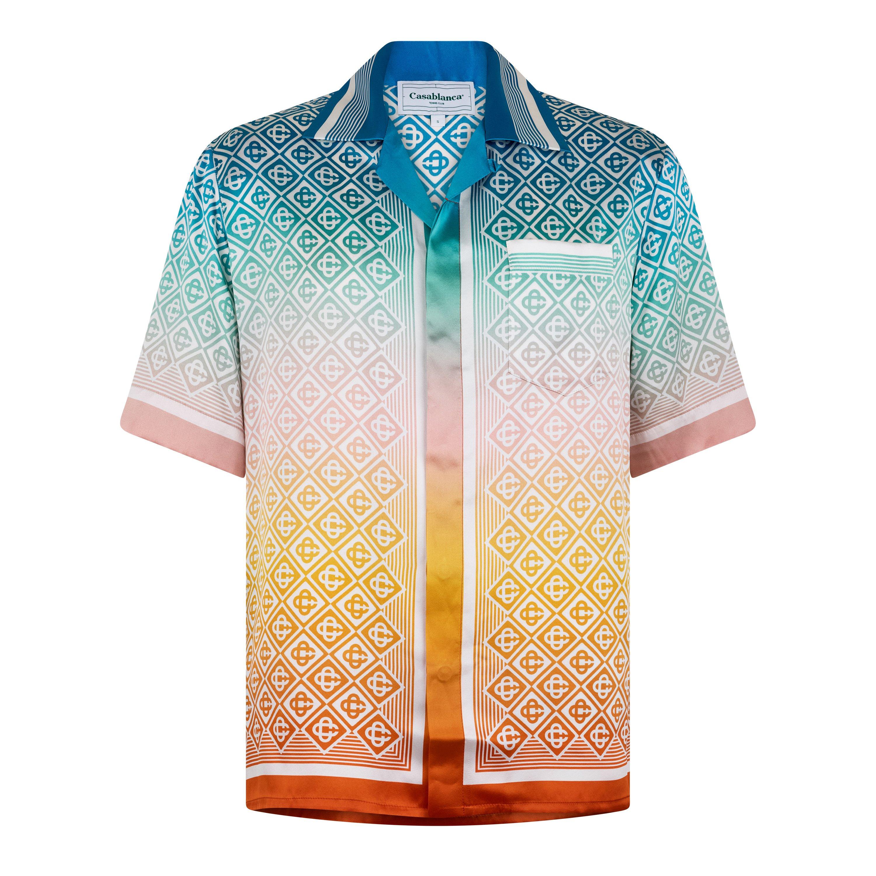 Short Sleeved Silk Shirt