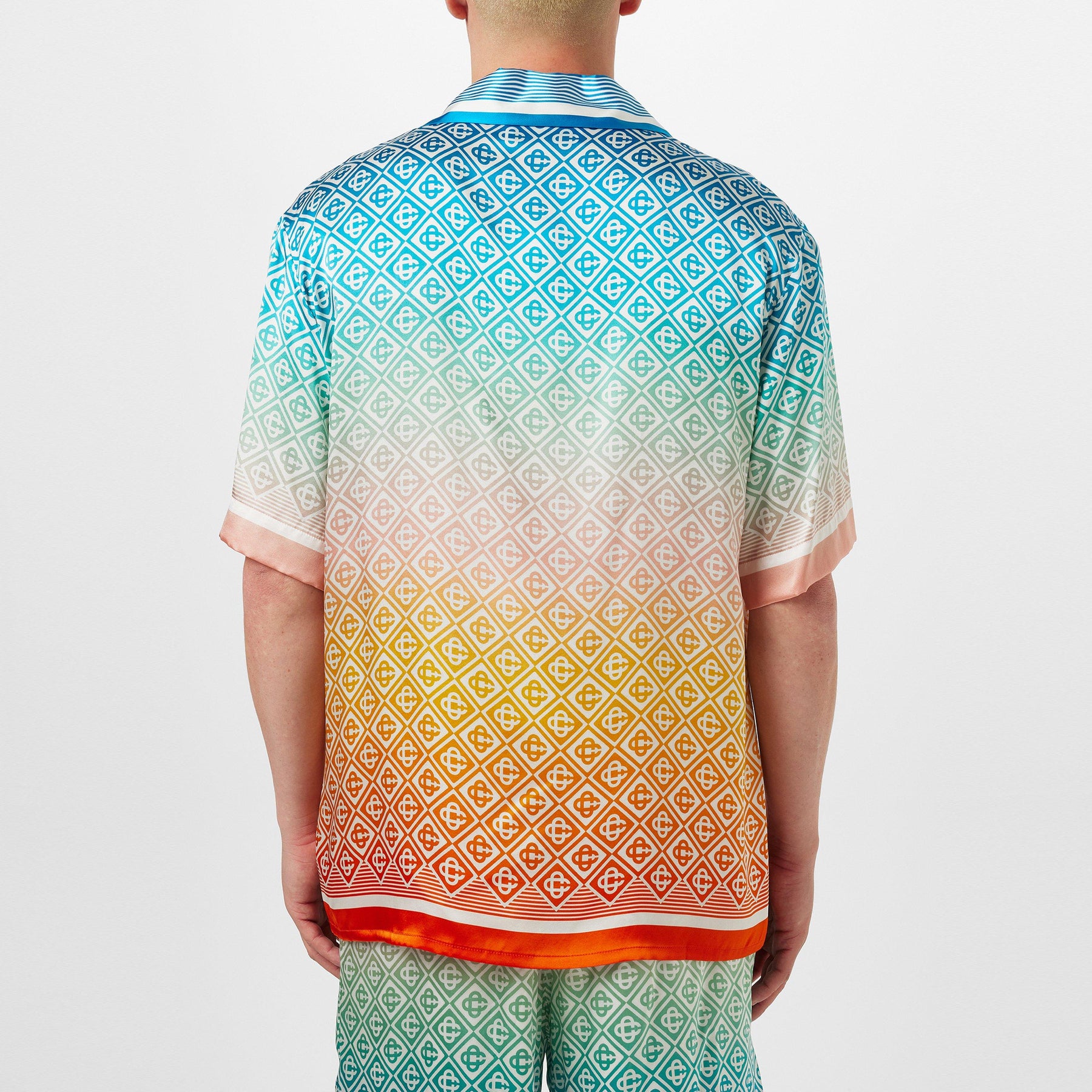 Short Sleeved Silk Shirt