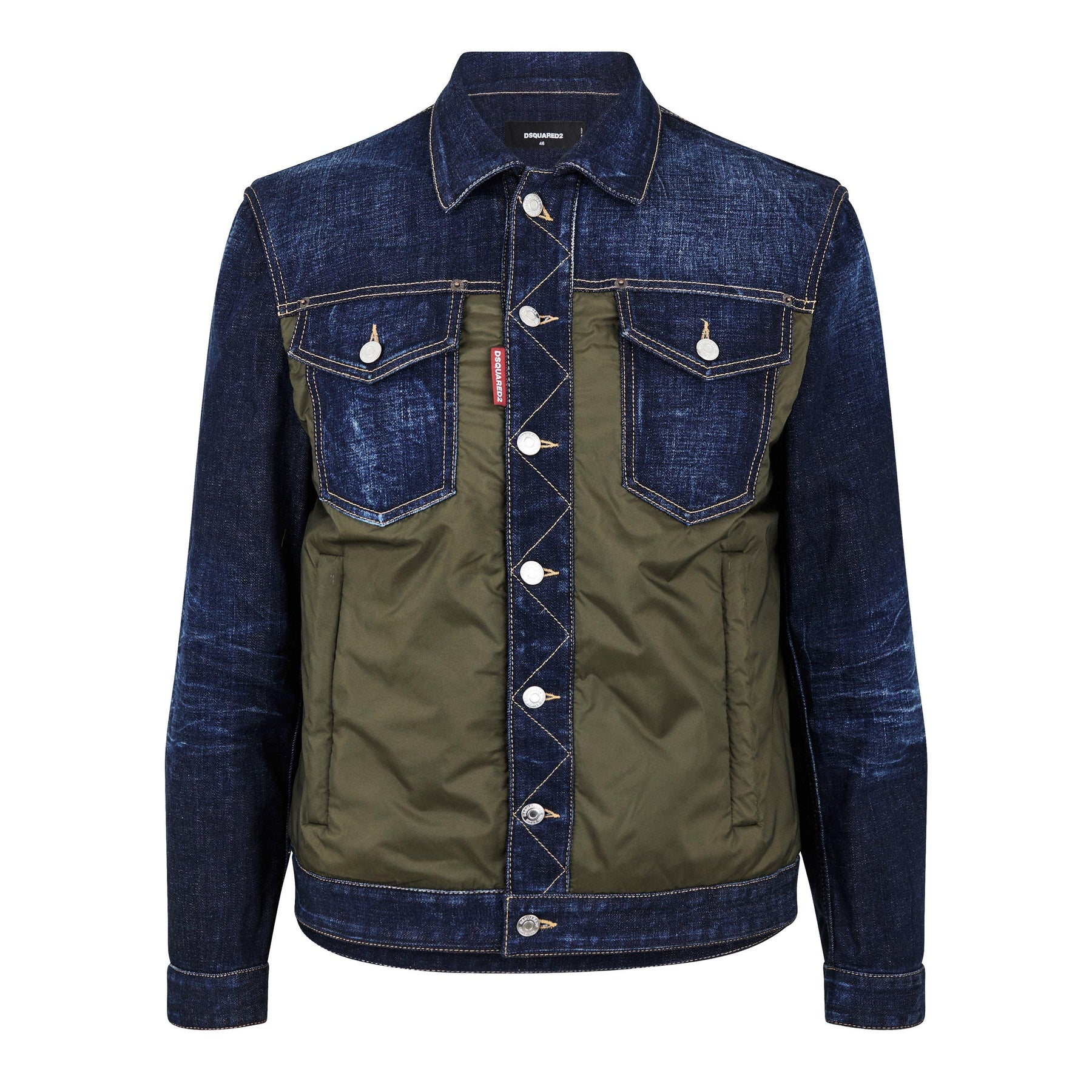 Denim Puffer Jean Jacket