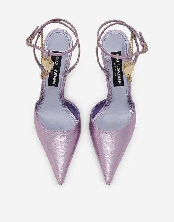 Dolce & Gabbana karung slingbacks