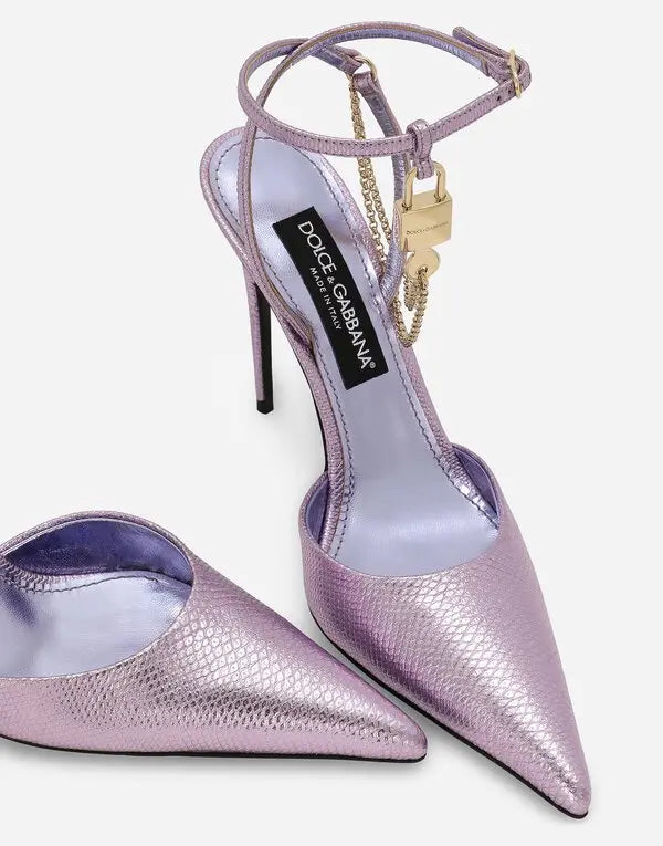 Dolce & Gabbana karung slingbacks