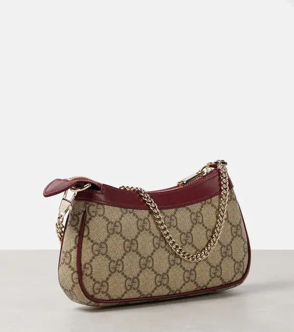 GG Mini Panda Appliqué Shoulder Bag