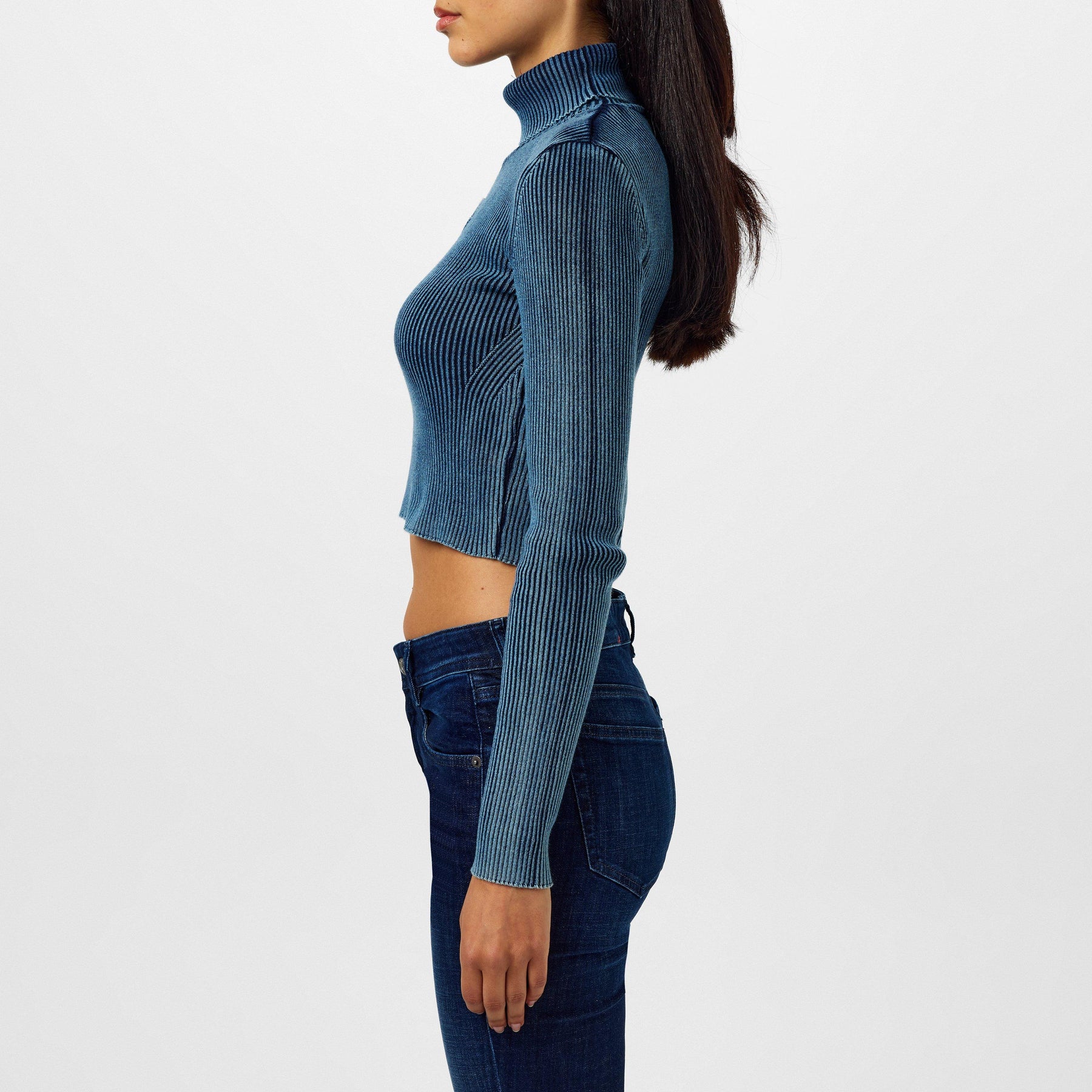 M-Anchor-A Ribbed Top