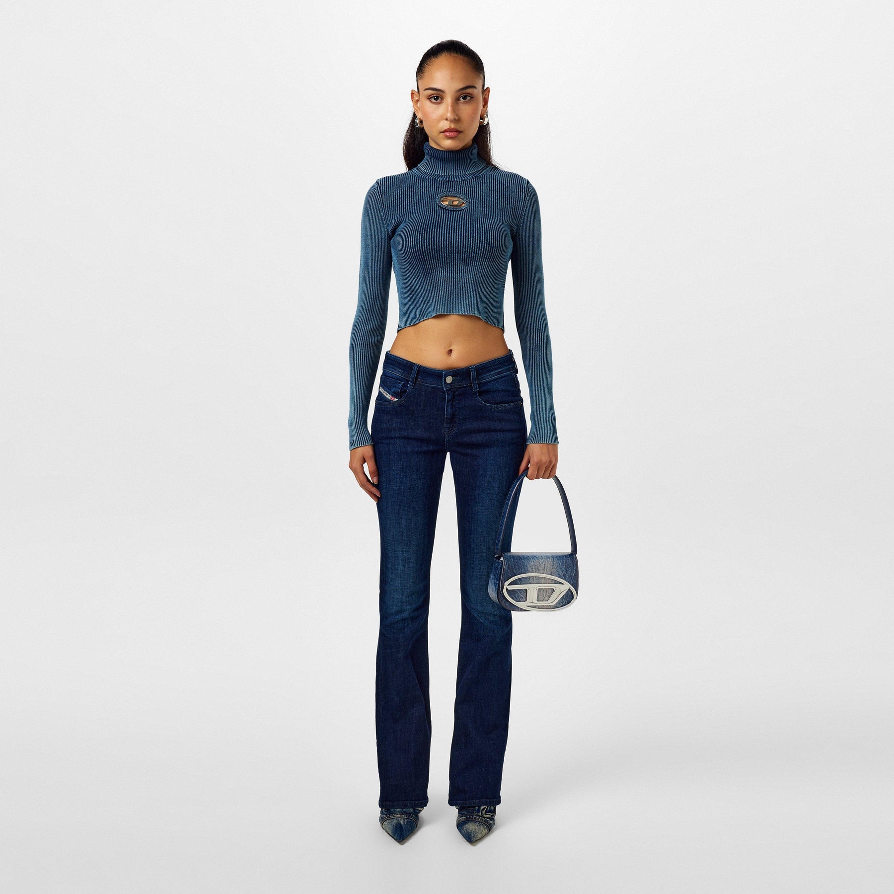 M-Anchor-A Ribbed Top