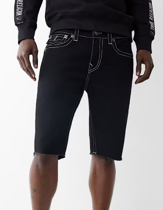 RICKY FRAYED DENIM SHORT