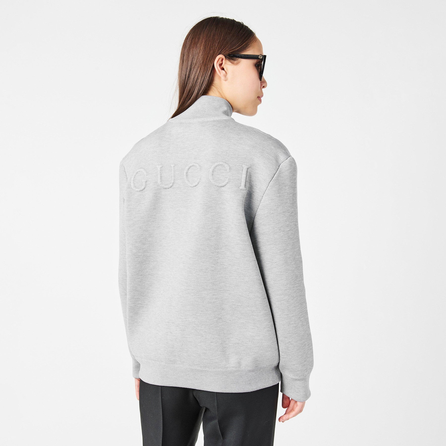 Fine Knit Zip Cardigan