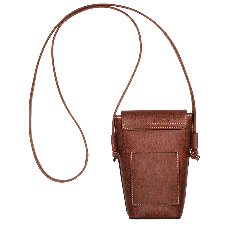 Épure Phone case with leather lace Brown - Leather