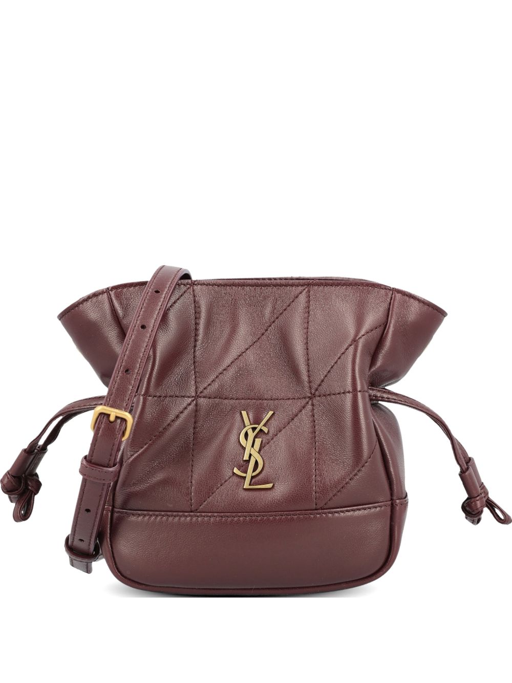Saint Laurent Mini Jamie Quilted Logo Shoulder Bag