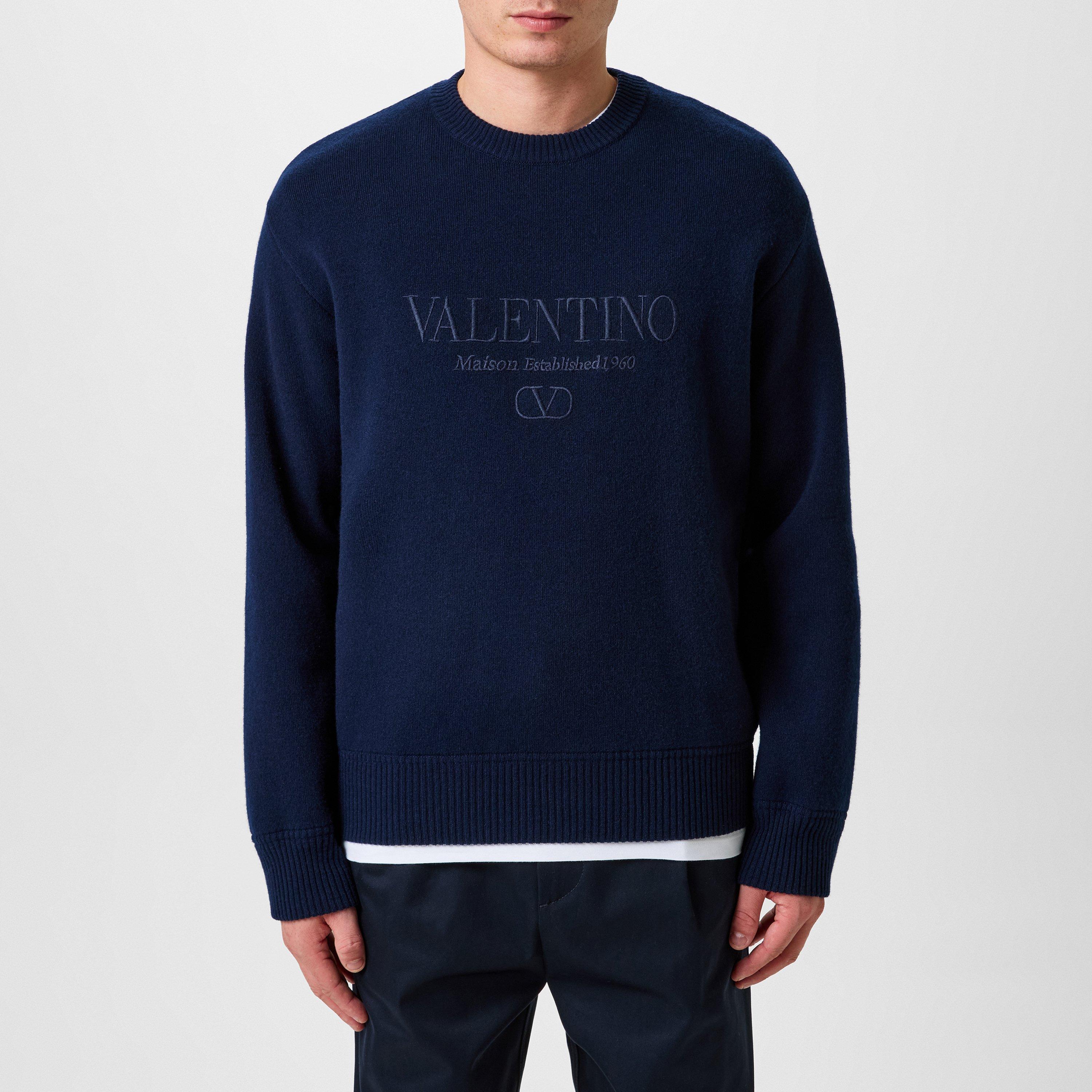 Logo Crew Neck Knit Jumper