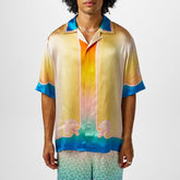 Short Sleeved Silk Shirt