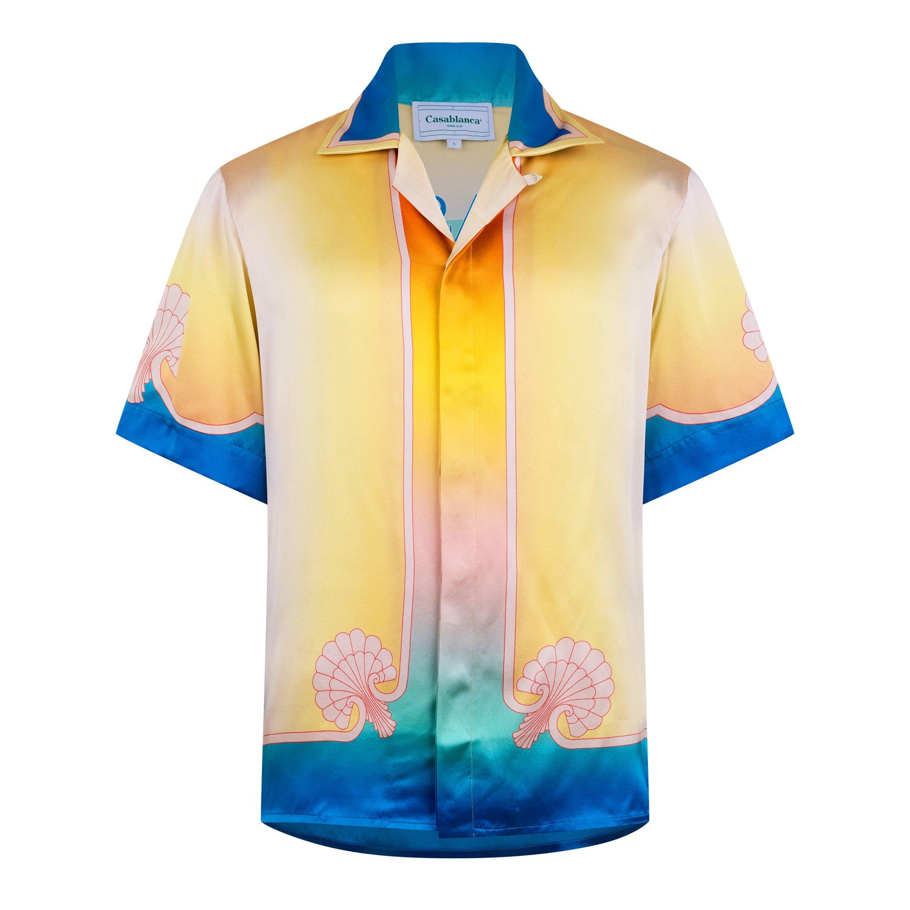 Short Sleeved Silk Shirt