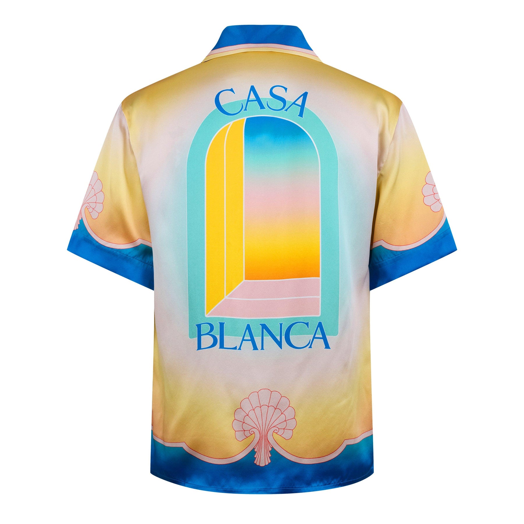 Short Sleeved Silk Shirt