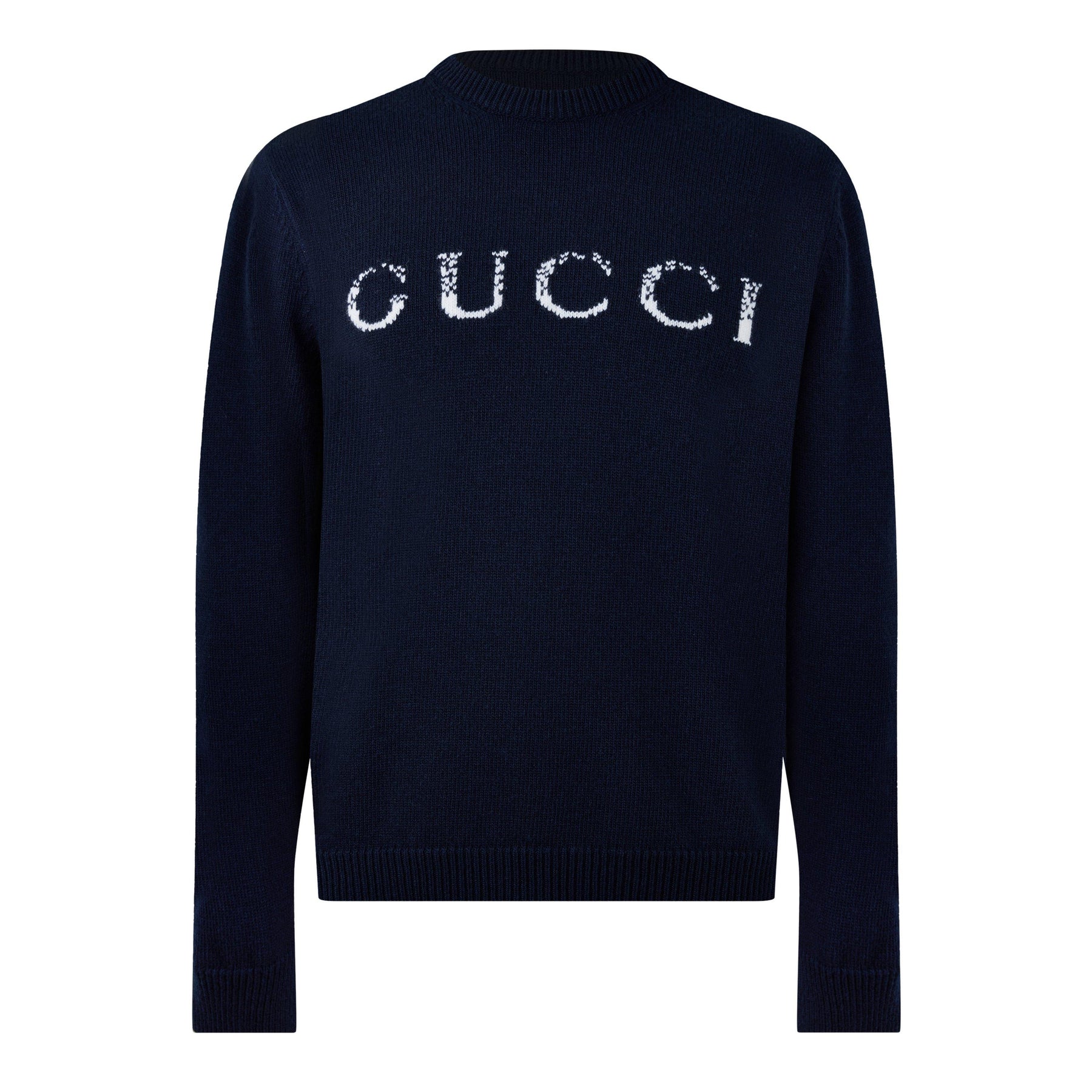 Intarsia Logo Jumper