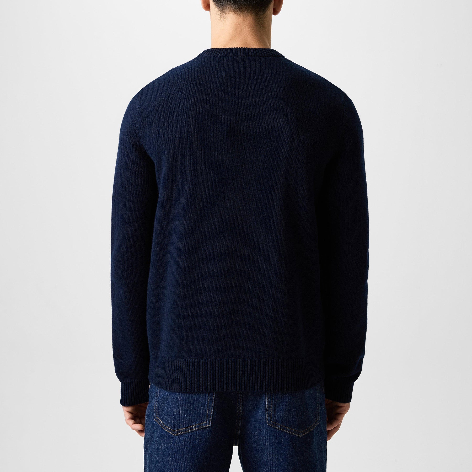 Intarsia Logo Jumper