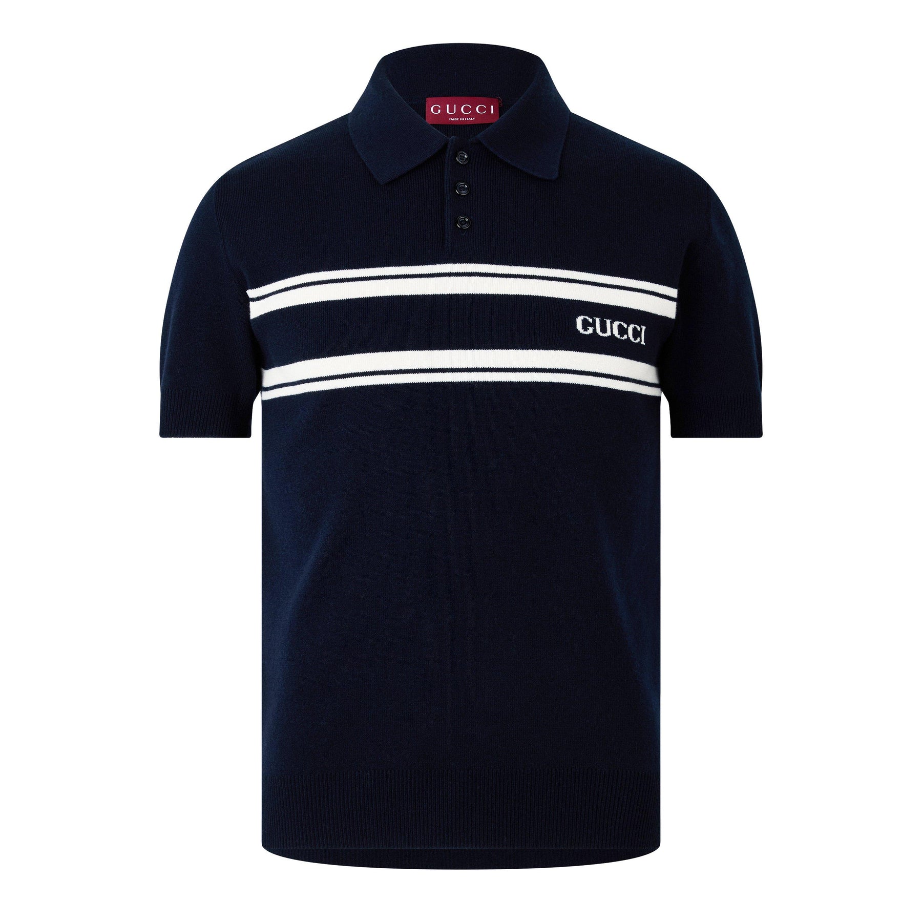 Stripe Logo Polo Shirt