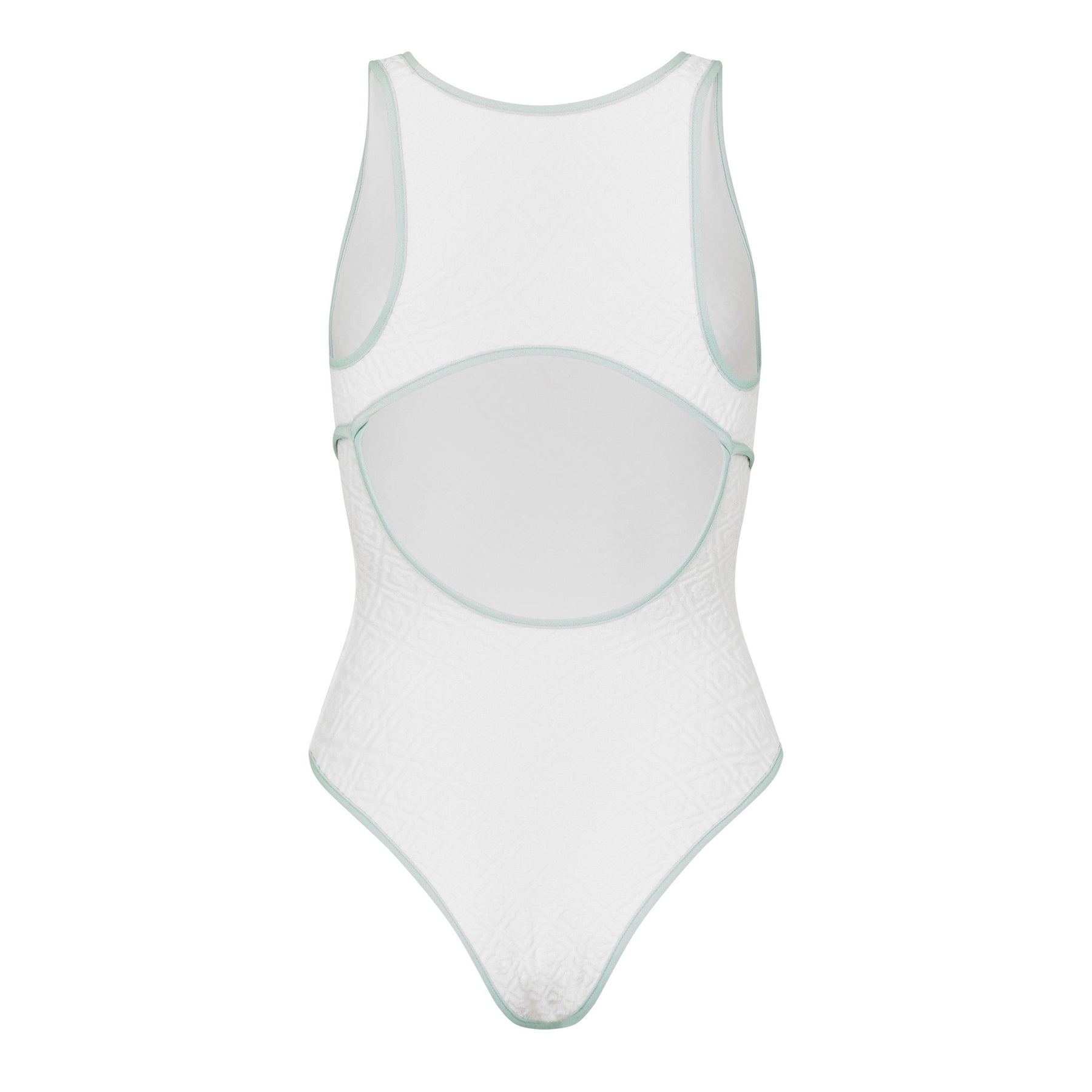 Jacquard Monogram Swimsuit