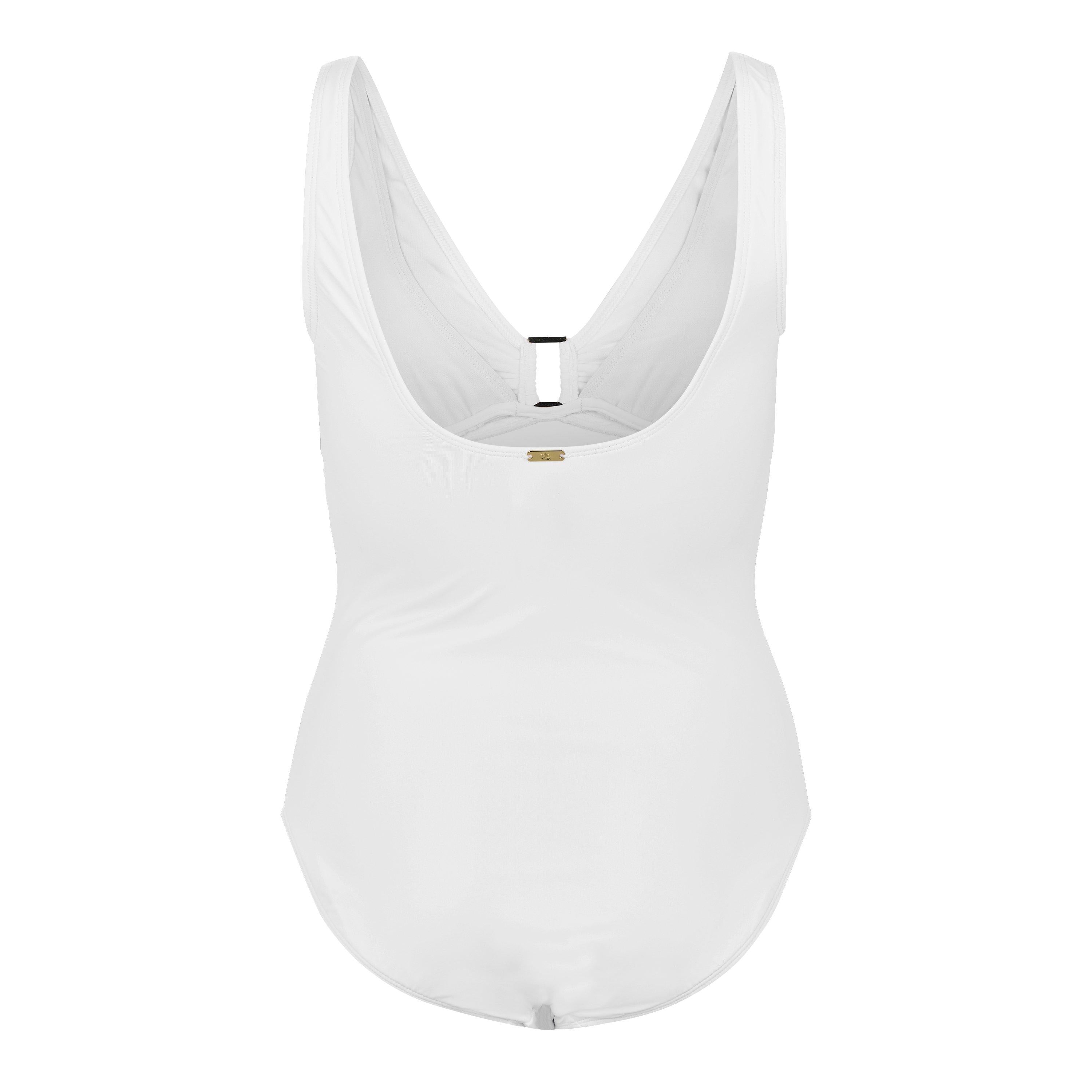 Ring Detail Plunge Swimsuit
