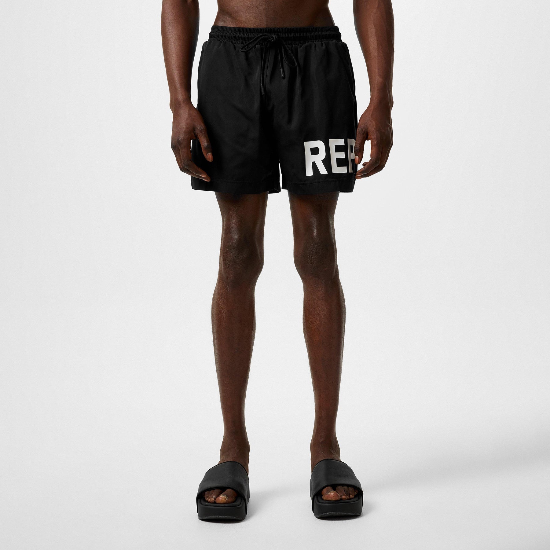 Men's Text Logo Swim Shorts