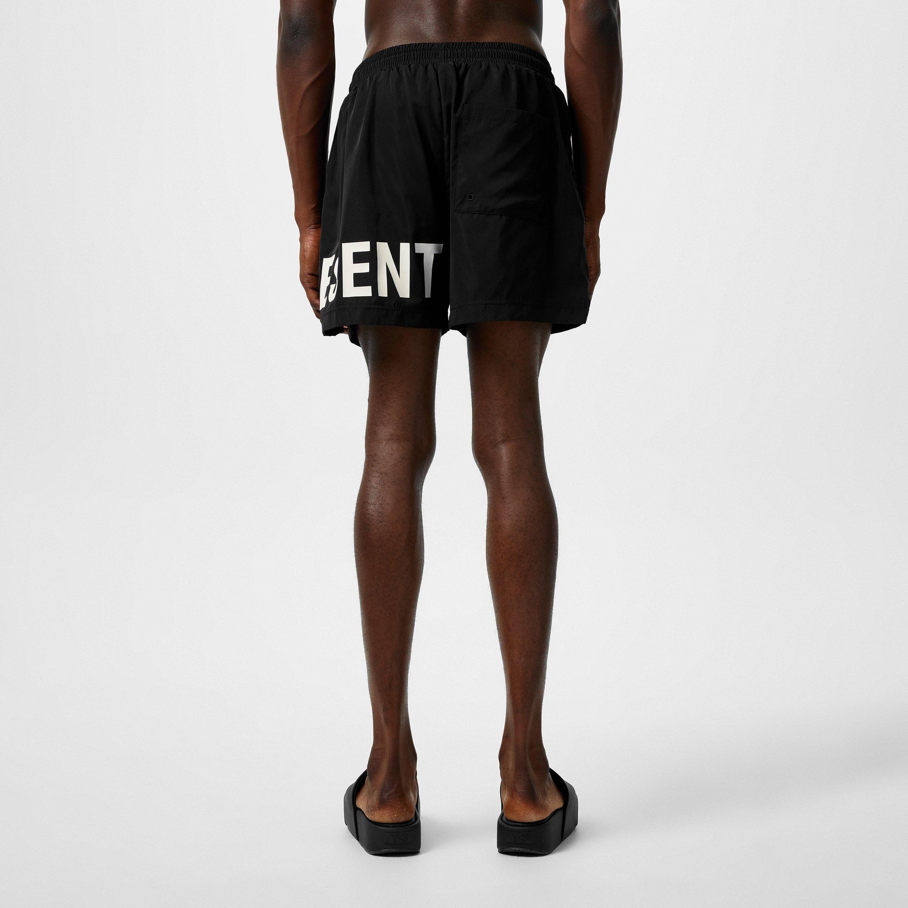 Men's Text Logo Swim Shorts