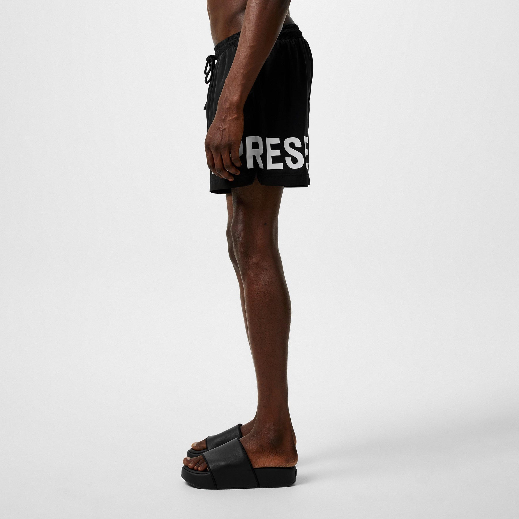 Men's Text Logo Swim Shorts