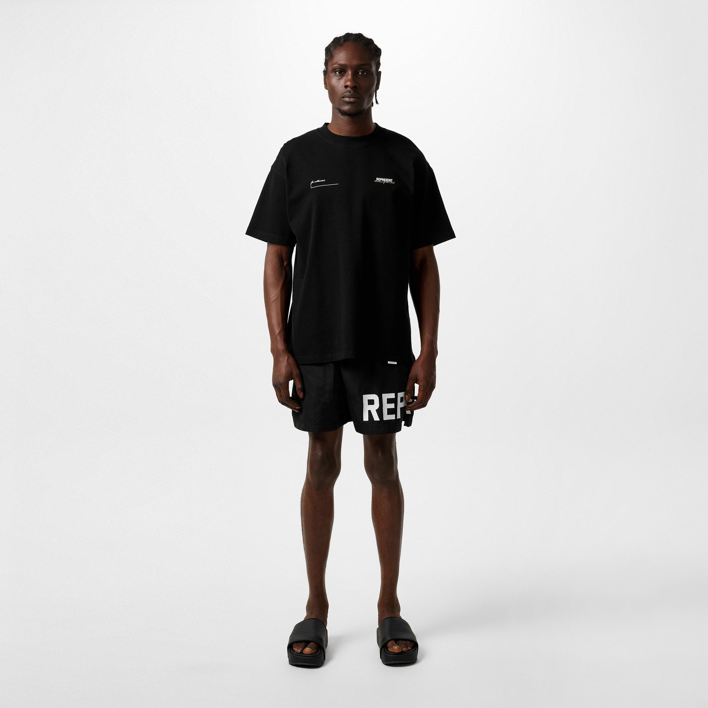 Text Logo Swim Shorts