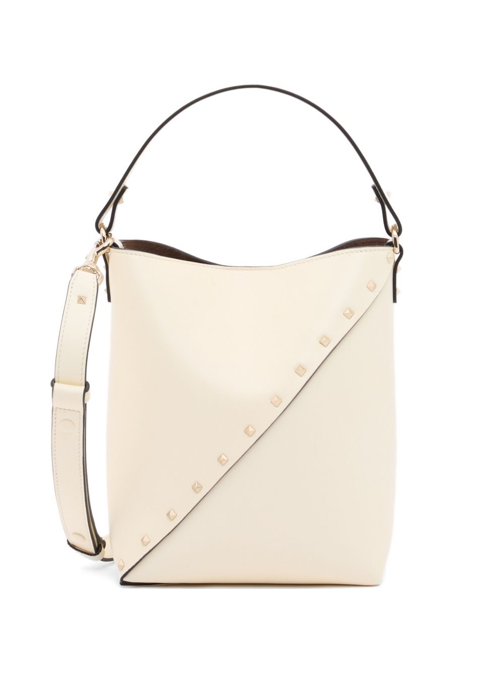 Rockstud Wispy calfskin bucket bag