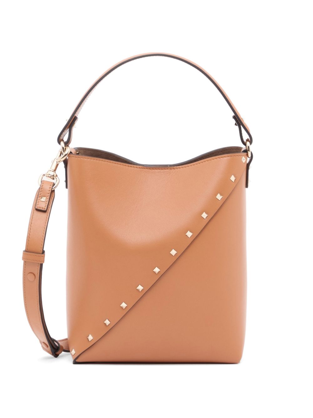 Rockstud Wispy calfskin bucket bag