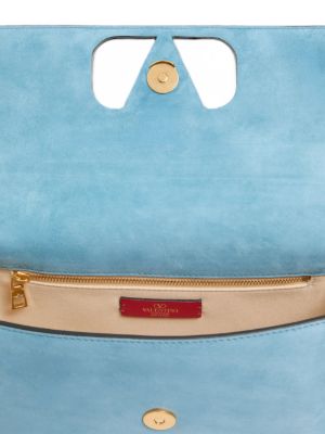 Fill Me suede shoulder bag