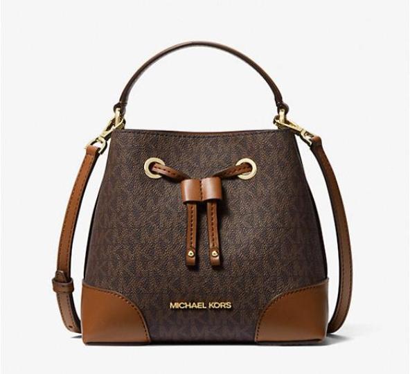 Michael Kors Mercer Small Logo Bucket Bag - Bags | Shop From The Mirage
