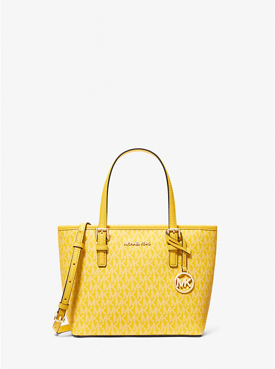 Jet Set Travel Extra Small Logo Top Zip Tote Bag