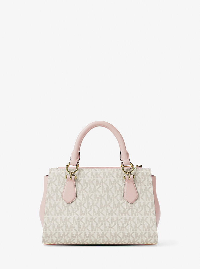 Marilyn Small Signature Logo Messenger Bag