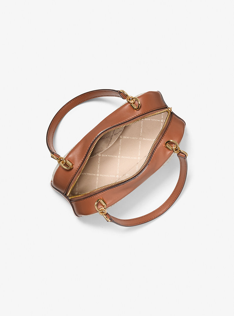 Cecily Small Signature Logo Shoulder Bag