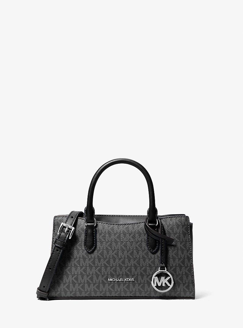 Arden Small Signature Logo Messenger Bag