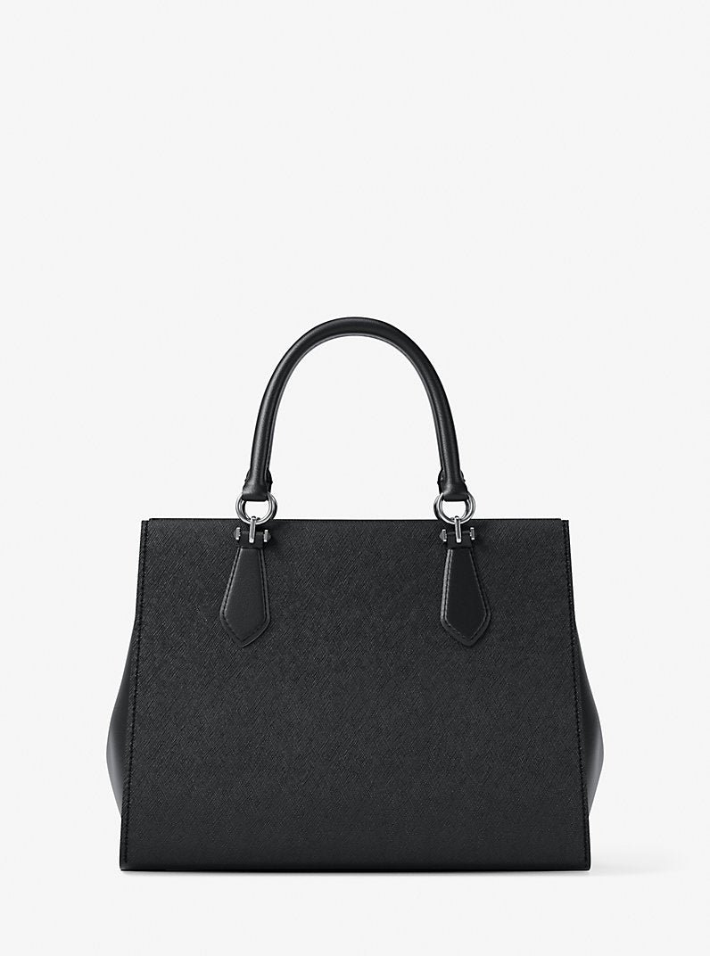 Marilyn Medium Saffiano Leather Satchel