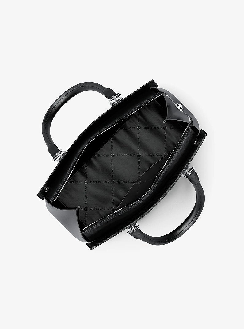 Marilyn Medium Saffiano Leather Satchel