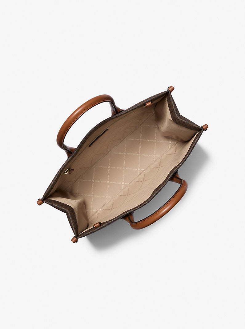 Mirella Medium Signature Logo Tote Bag