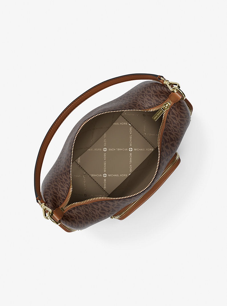 Merritt Medium Signature Logo Convertible Shoulder Bag