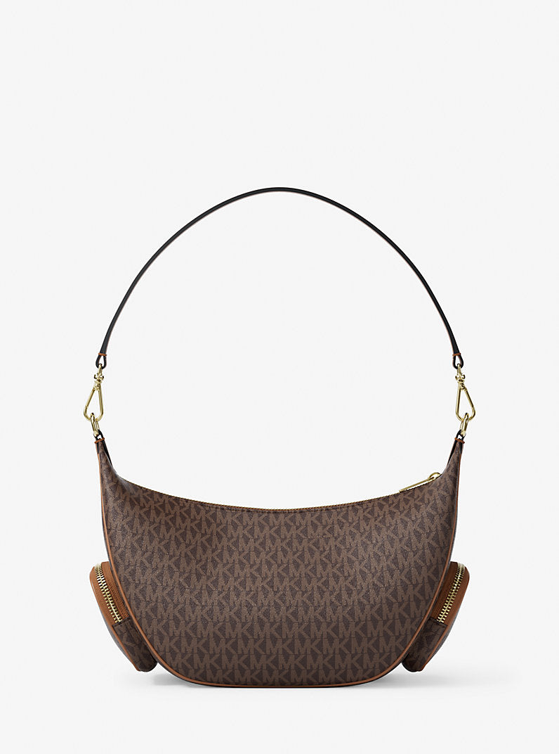 Merritt Medium Signature Logo Convertible Shoulder Bag