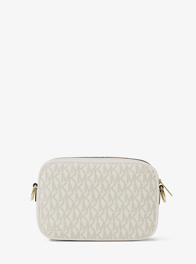 Jet Set Small Signature Logo Camera Crossbody Bag