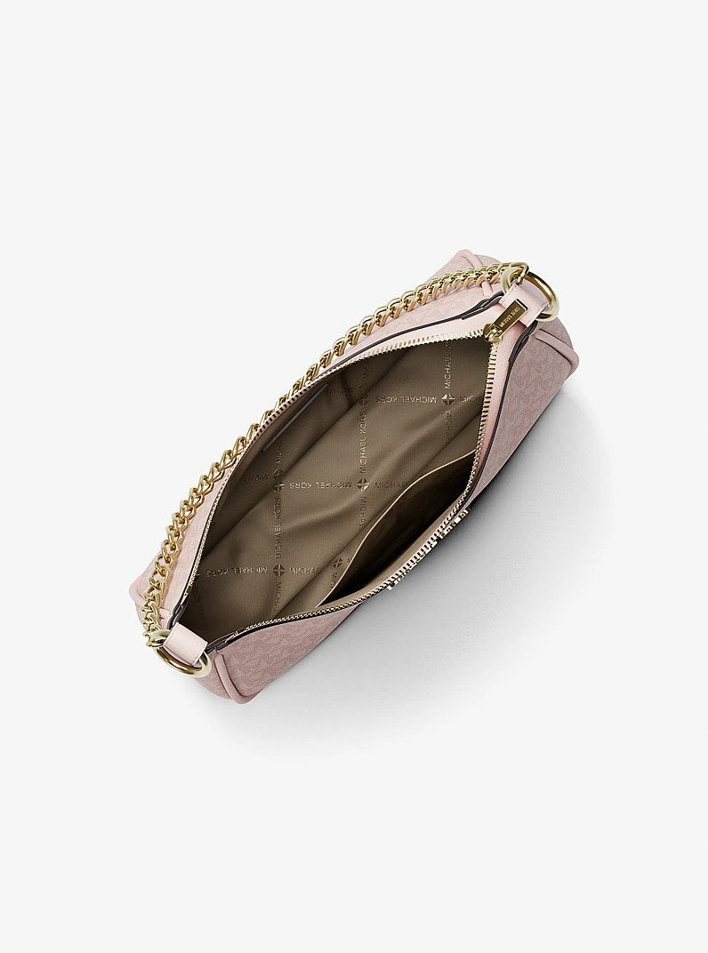 Jet Set Small Signature Logo Convertible Crossbody Bag