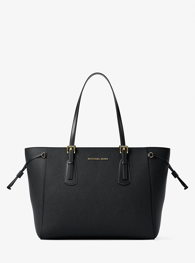 Voyager Large Saffiano Leather Tote Bag