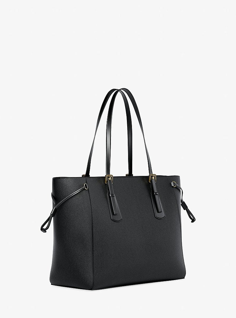 Voyager Large Saffiano Leather Tote Bag