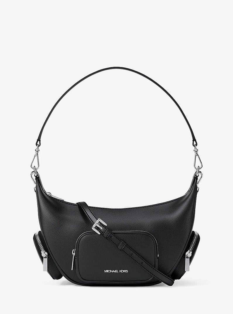 Merritt Medium Pebbled Leather Convertible Shoulder Bag