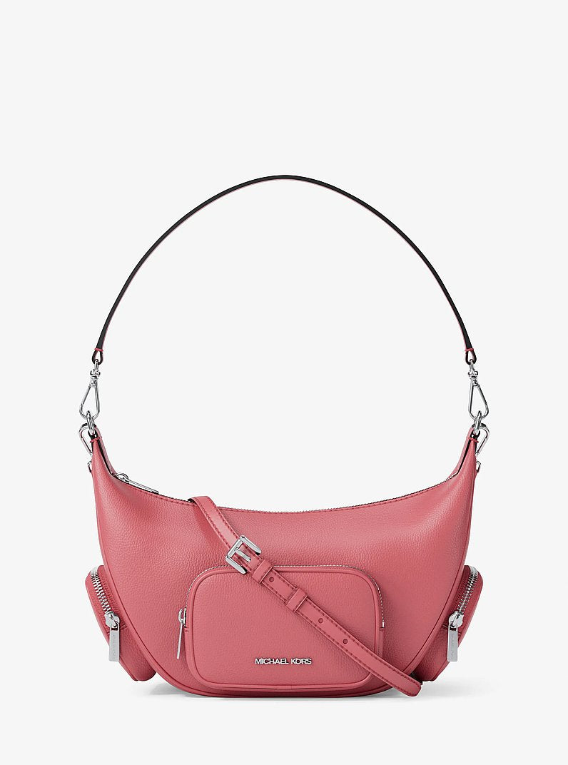 Merritt Medium Pebbled Leather Convertible Shoulder Bag