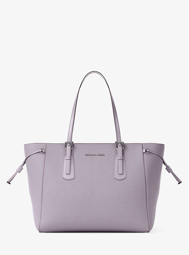 Voyager Large Saffiano Leather Tote Bag