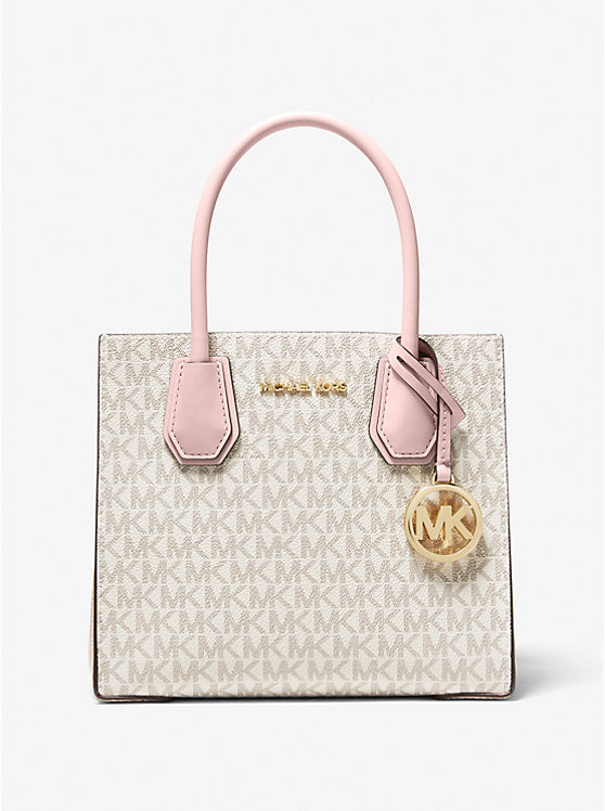 Michael Kors Mercer Medium Logo and Leather Accordion Crossbody Bag - Bags | Shop From The Mirage